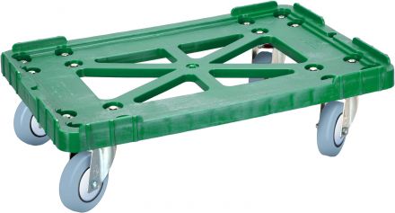 Тележка 600х400 серые резиновые колеса, Россия зелёный Тележка 600х400 серые резиновые колеса, Россия зелёный