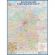 Настенная карта ЦФО (+СПб) 1,58х1,18 м,КН36