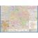 Настенная карта ЦФО (+СПб) 1,58х1,18 м,КН36