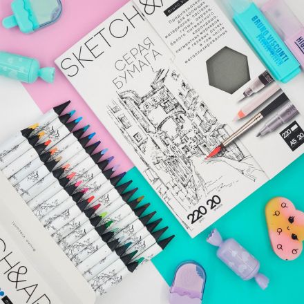 Набор карандашей SKETCH&ART 4 мм, 36 ЦВ. 30-0116