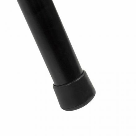 Стул складной BRABIX "Golf CF-007", чёрный каркас, чёрная ткань, гофрокороб, 533025