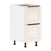 Шкаф напольный с ящиками MOB 4082.1C Бежевая эмаль/Белый 400х560х820 SICILIA
