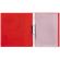 Папка для портфолио школьника/дошкольника, А4, 2 кольца, 10 файлов, красный пластик, ЮНЛАНДИЯ, 115235
