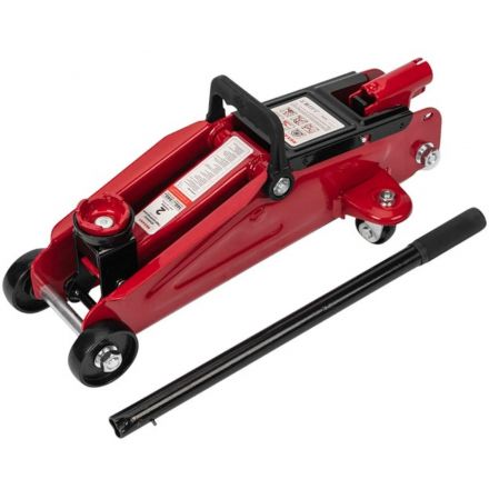 Домкрат гидравлический подкатной 2т в кейсе REXANT 80-0604