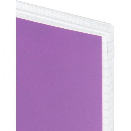 Бизнес-тетрадь А5 96л Attache Metallic Фиолет клетка, греб, картон, фольга Бизнес-тетрадь А5 96л Attache Metallic Фиолет клетка, греб, картон, фольга