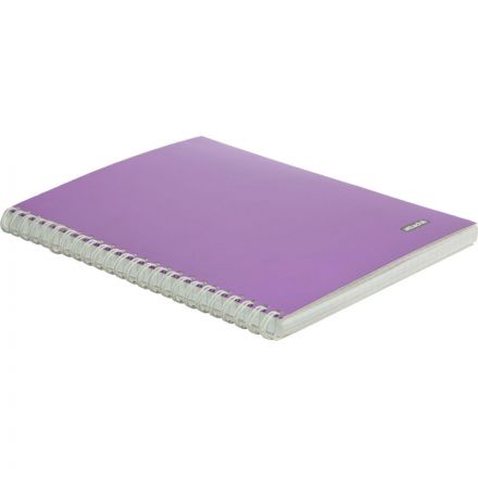 Бизнес-тетрадь А5 96л Attache Metallic Фиолет клетка, греб, картон, фольга Бизнес-тетрадь А5 96л Attache Metallic Фиолет клетка, греб, картон, фольга