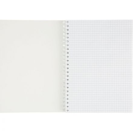 Бизнес-тетрадь А5 96л Attache Metallic Фиолет клетка, греб, картон, фольга Бизнес-тетрадь А5 96л Attache Metallic Фиолет клетка, греб, картон, фольга