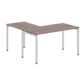 Стол угловой XSCT 1415 Дуб Сонома/Алюминий 1400х1500х750 XTEN-S Стол угловой XSCT 1415 Дуб Сонома/Алюминий 1400х1500х750 XTEN-S