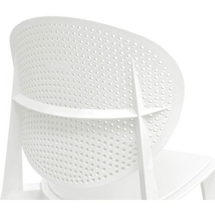 Стул для столовых SHT-S111-P белый/белый