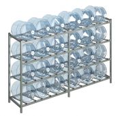 Стеллаж для воды Бомис-24Л на 24 тары 1250х430х1130 мм