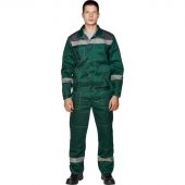 Костюм рабочий летний муж. л20-КБР зелен/сер (р.48-50) 170-176
