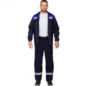 Костюм рабочий летний муж. л16-КБР с СОП син/вас (р.56-58) 170-176