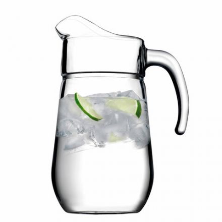 Кувшин прозрачный, объем 1370 мл, фактурное стекло, PASABAHCE "СИЛЬВАНА", фирменная подарочная упаковка, 43334