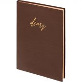 Ежедневник недатированный коричневый, А5, 140x200, 136 л, ATTACHE Ежедневник недатированный коричневый, А5, 140x200, 136 л, ATTACHE