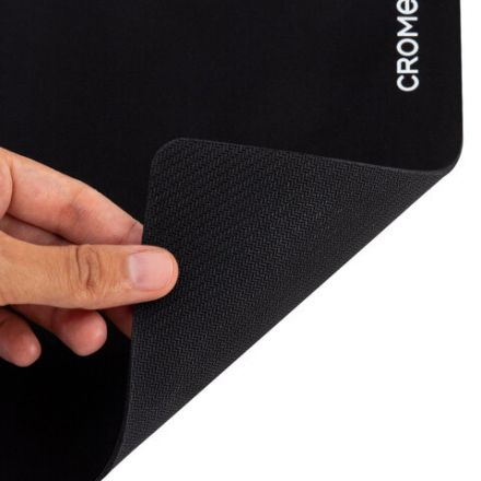 Коврик для мыши CROMEX (КРОМЕКС) "SLIM", резина + ткань, 220х180х2 мм, 513954