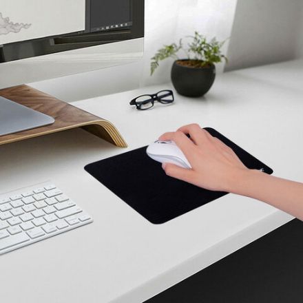 Коврик для мыши CROMEX (КРОМЕКС) "SLIM", резина + ткань, 220х180х2 мм, 513954