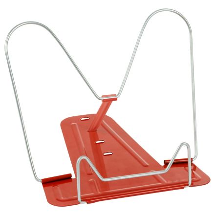Подставка для книг СТАММ, металлическая, красная Подставка для книг СТАММ, металлическая, красная