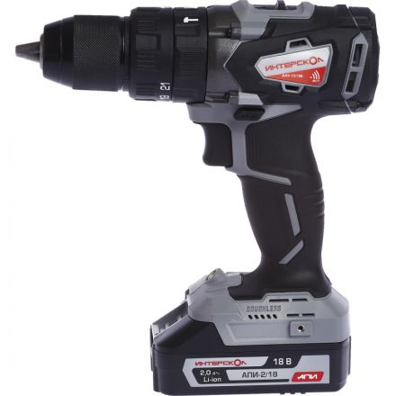 Дрель-шуруповерт аккум. ударная ИНТЕРСКОЛ ДАУ-13/18В 2АКБ(2Ач) (574.2.2.70)