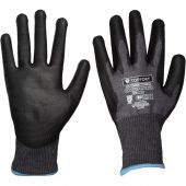 Перчатки защитные от порезов TopFort Сполдер ПУ Тач B с ПУ покрытием р.9