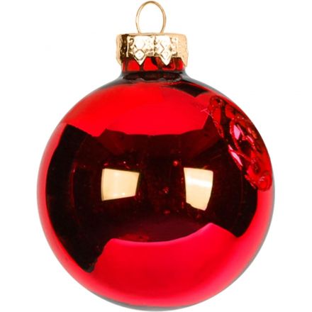 Набор шаров из стекла, набор из 4 штук 6х6х6см арт.93200