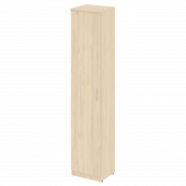 Nova S Шкаф высокий узкий (1 высокая дверь ЛДСП) В.СУ-1.9 (L) Бук артизан 388*360*1915