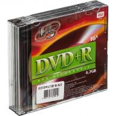 Носители информации DVD+R, 16x, VS, Slim/5, VSDVDPRSL501 Носители информации DVD+R, 16x, VS, Slim/5, VSDVDPRSL501