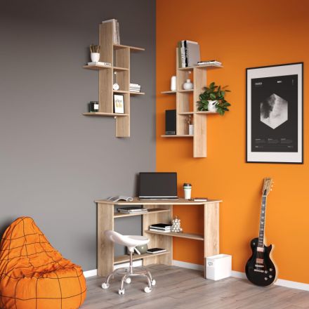 Полка настенная Сокол ПК-6 Дуб сонома