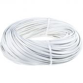 Шнур ШВВП 2х0,75, белый, бухта 100м