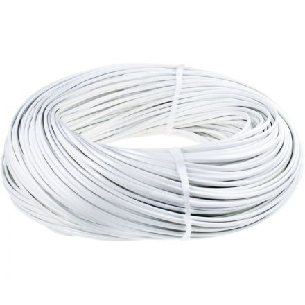 Шнур ШВВП 2х0,75, белый, бухта 100м