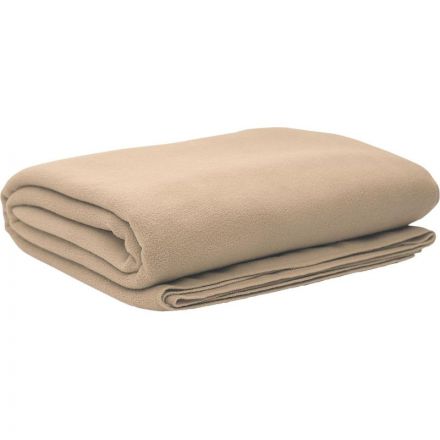 Плед флис 220 гр/м2 150х200, бежевый spb