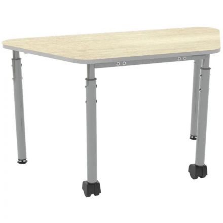 Стол Д_Точка Роста Трапеция 3-6 103х50х58-76шамони/серый New Стол Д_Точка Роста Трапеция 3-6 103х50х58-76шамони/серый New