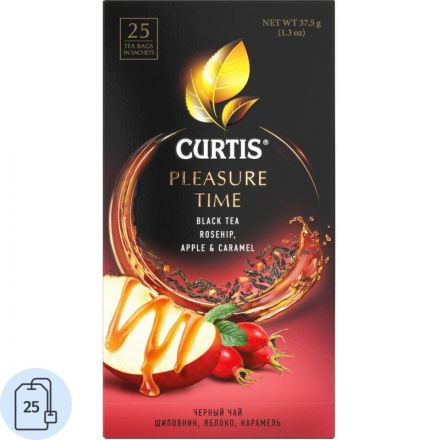 Чай Curtis Pleasure Time черный, 25сашет