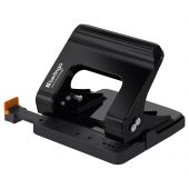 Дырокол энергосберегающий Berlingo "Smart Technology" 25л., металлический, фиксатор, линейка, черный Дырокол энергосберегающий Berlingo "Smart Technology" 25л., металлический, фиксатор, линейка, черный