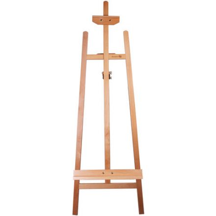 Мольберт напольный из бука, 158х50х87 см, высота холста до 121 см, лакированный, BRAUBERG ART CLASSIC, 192259