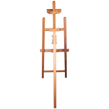 Мольберт напольный из бука, 158х50х87 см, высота холста до 121 см, лакированный, BRAUBERG ART CLASSIC, 192259