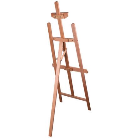 Мольберт напольный из бука, 158х50х87 см, высота холста до 121 см, лакированный, BRAUBERG ART CLASSIC, 192259