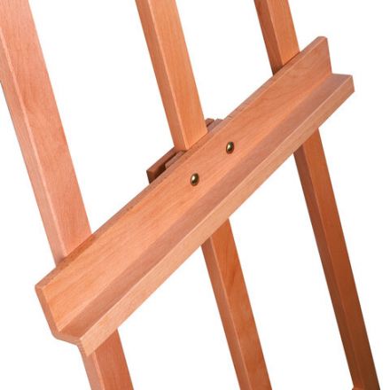 Мольберт напольный из бука, 158х50х87 см, высота холста до 121 см, лакированный, BRAUBERG ART CLASSIC, 192259