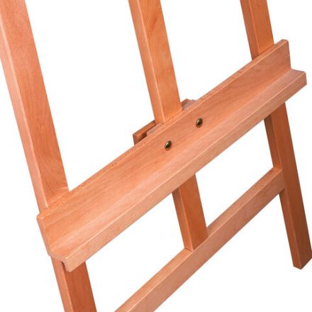 Мольберт напольный из бука, 158х50х87 см, высота холста до 121 см, лакированный, BRAUBERG ART CLASSIC, 192259