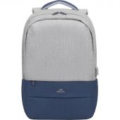 Рюкзак для ноутбука RIVACASE 7567 grey/dark blue 17.3/6