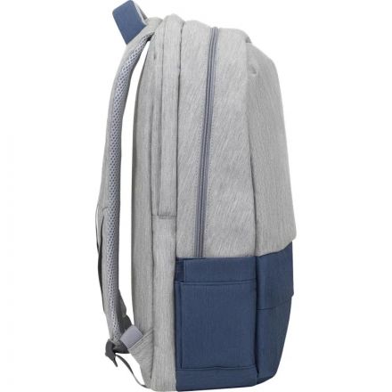 Рюкзак для ноутбука RIVACASE 7567 grey/dark blue 17.3/6