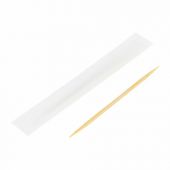 Зубочистки бамбуковые 1000 штук в индивидуальной упаковке, WELDAY (ВЭЛДЭЙ), 607568