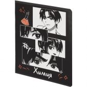 Тетрадь предметная 48л А5 клетка, TWIN лак №1 School  -АНИМЕ- ХИМИЯ