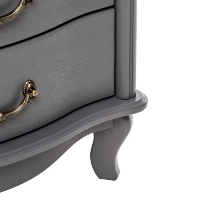 Комод Leset "Джульетта" узкий (6 ящ.), Серый ясень