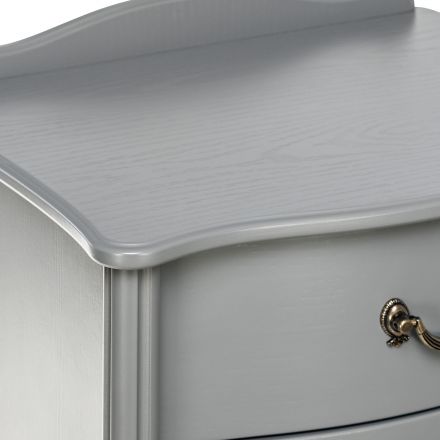 Комод Leset "Джульетта" узкий (6 ящ.), Серый ясень