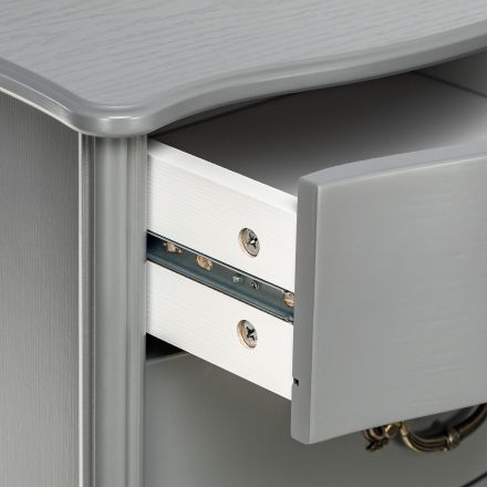 Комод Leset "Джульетта" узкий (6 ящ.), Серый ясень