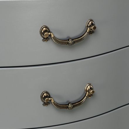 Комод Leset "Джульетта" узкий (6 ящ.), Серый ясень