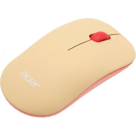 Набор клавиатура+мышь Acer OCC205 (ZL.ACCEE.00F)/розовый/бежевый/USB/slim