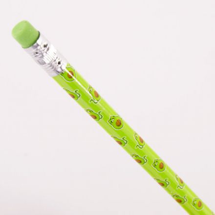 Карандаш чернографитный ЮНЛАНДИЯ "МАГИЯ", 1 шт., HB, с ластиком, корпус ассорти, 181778