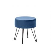 Пуф Leset Кома, велюр Дарк Блю Дарк Блю, Ткань Велюр