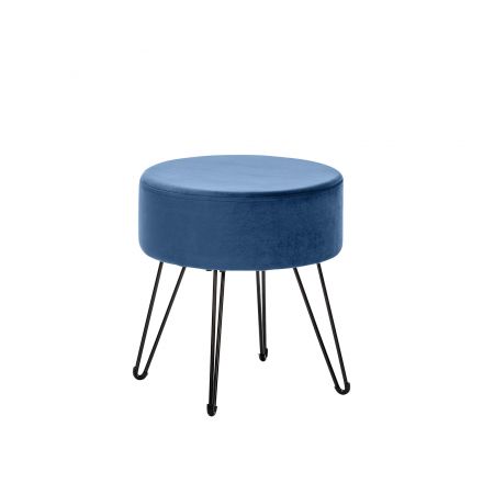 Пуф Leset Кома, велюр Дарк Блю Дарк Блю, Ткань Велюр